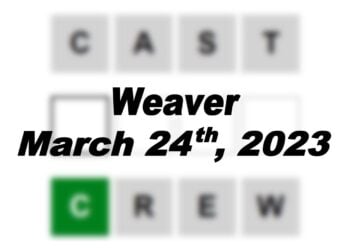 Daily Weaver - 24th March 2023