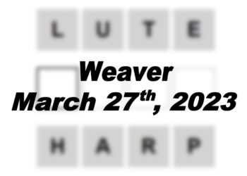 Daily Weaver - 27th March 2023