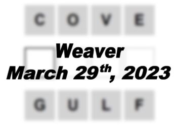 Daily Weaver - 29th March 2023