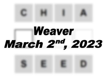 Daily Weaver - 2nd March 2023