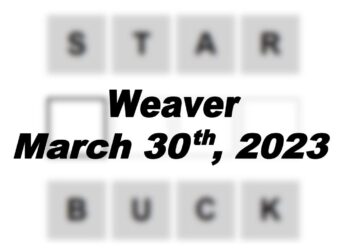 Daily Weaver - 30th March 2023