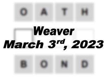 Daily Weaver - 3rd March 2023
