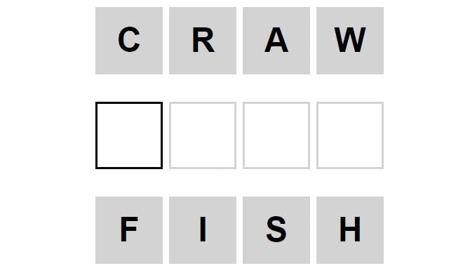 Daily Weaver Puzzle - 4th March 2023