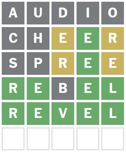 Daily Wordle 629 Answer - March 10th 2023