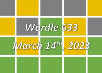 Daily Wordle 633 - 14th March 2023
