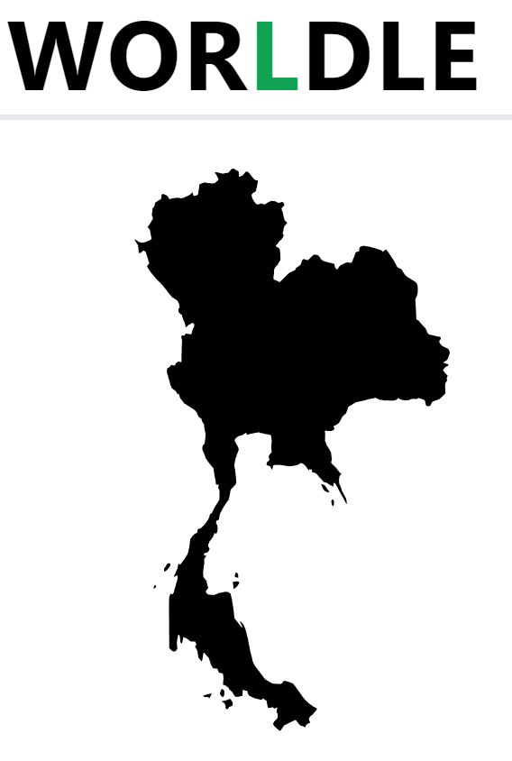 Daily Worldle 433 Country - March 30th 2023