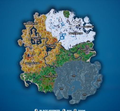New Fortnite Chapter 4 Season 2 map
