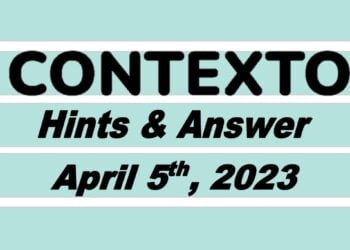 Daily Contexto 199 - April 5th 2023