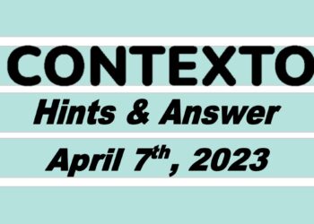 Daily Contexto 201 - April 7th 2023