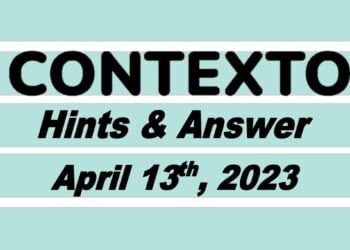 Daily Contexto 207 - April 13th 2023