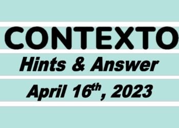 Daily Contexto 210 - April 16th 2023