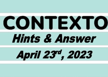 Daily Contexto 217 - April 23rd 2023