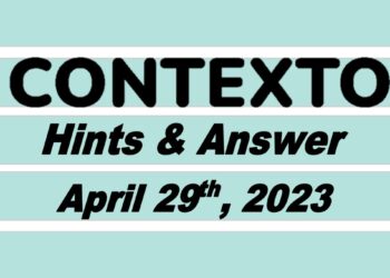 Daily Contexto 223 - April 29th 2023