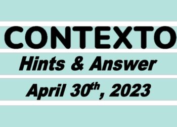 Daily Contexto 224 - April 30th 2023