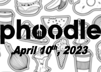 Daily Phoodle - 10th April 2023