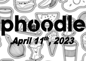 Daily Phoodle - 11th April 2023
