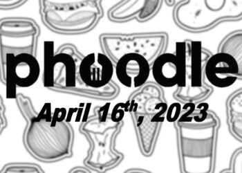 Daily Phoodle - 16th April 2023
