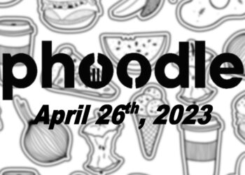 Daily Phoodle - 26th April 2023