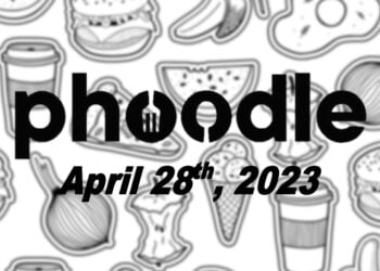 Daily Phoodle - 28th April 2023