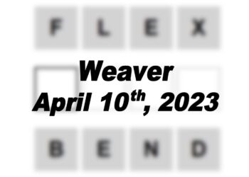 Daily Weaver - 10th April 2023