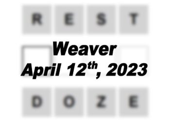 Daily Weaver - 12th April 2023