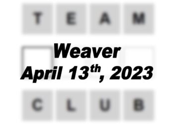 Daily Weaver - 13th April 2023