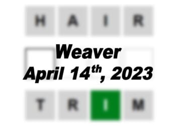 Daily Weaver - 14th April 2023