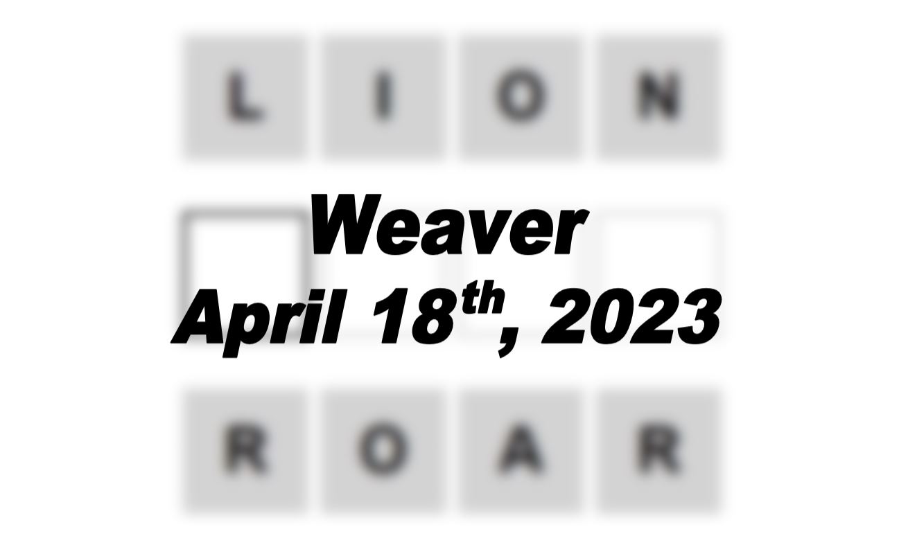 Daily Weaver - 18th April 2023