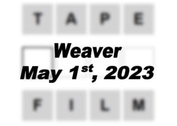 Daily Weaver - 1st May 2023