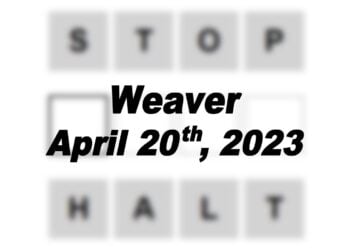 Daily Weaver - 20th April 2023