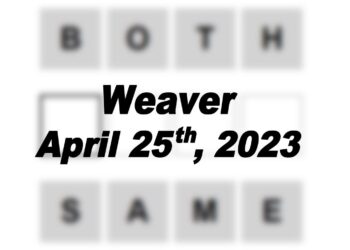 Daily Weaver - 25th April 2023