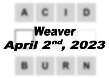 Daily Weaver - 2nd April 2023