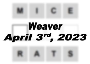 Daily Weaver - 3rd April 2023