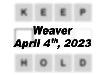Daily Weaver - 4th April 2023