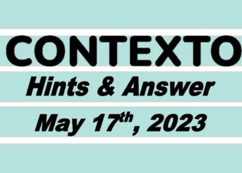 Daily Contexto 240 - May 17th 2023