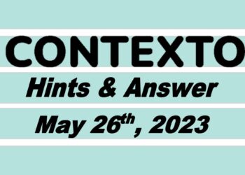 Daily Contexto 250 - May 26th 2023
