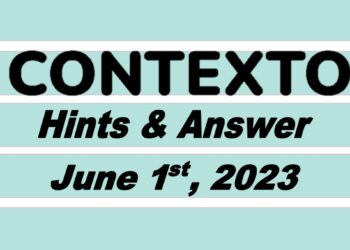 Daily Contexto 256 - June 1st 2023