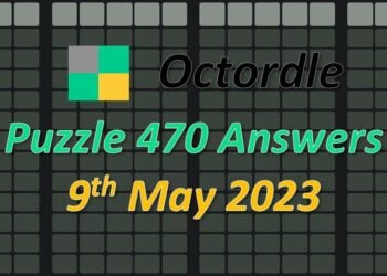 Daily Octordle 470 - May 9th 2023