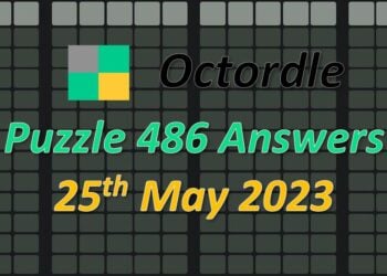 Daily Octordle 486 - May 25th 2023