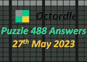 Daily Octordle 488 - May 27th 2023