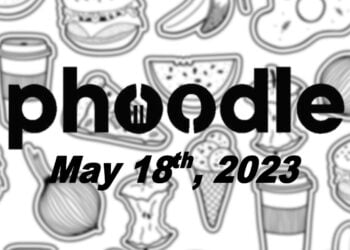 Daily Phoodle - 18th May 2023