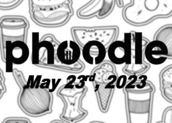 Daily Phoodle - 23rd May 2023