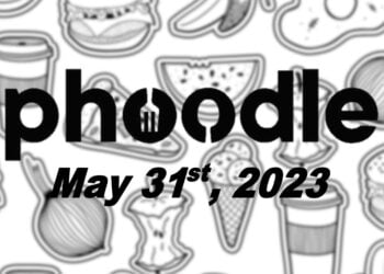 Daily Phoodle - 31st May 2023