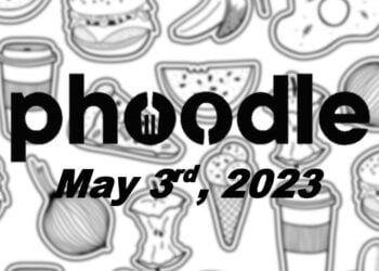 Daily Phoodle - 3rd May 2023