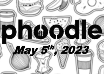 Daily Phoodle - 5th May 2023