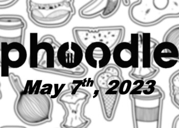 Daily Phoodle - 7th May 2023