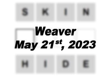 Daily Weaver - 21st May 2023