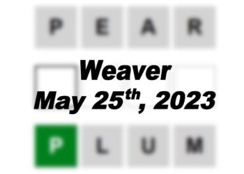 Daily Weaver - 25th May 2023