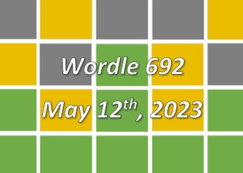 Daily Wordle 692 - 12th May 2023