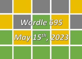 Daily Wordle 695 - 15th May 2023